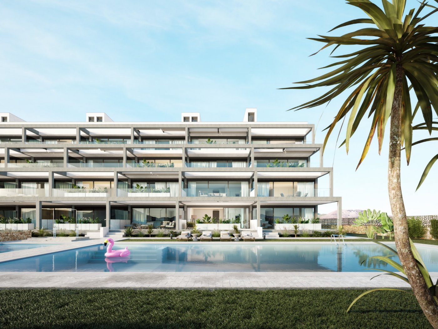 COMPLEJO RESIDENCIAL DE OBRA NUEVA EN MAR DE CRISTAL Moderno complejo residencial de apartamentos y áticos de nueva construcción situado muy cerca del paseo marítimo y de las largas y bonitas pla...