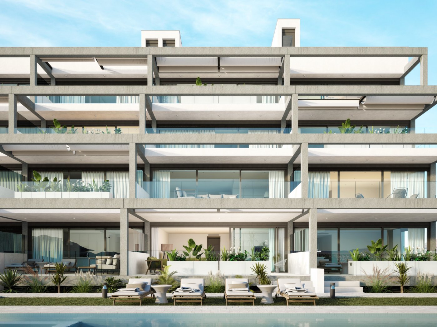 COMPLEJO RESIDENCIAL DE OBRA NUEVA EN MAR DE CRISTAL Moderno complejo residencial de apartamentos y áticos de nueva construcción situado muy cerca del paseo marítimo y de las largas y bonitas pla...