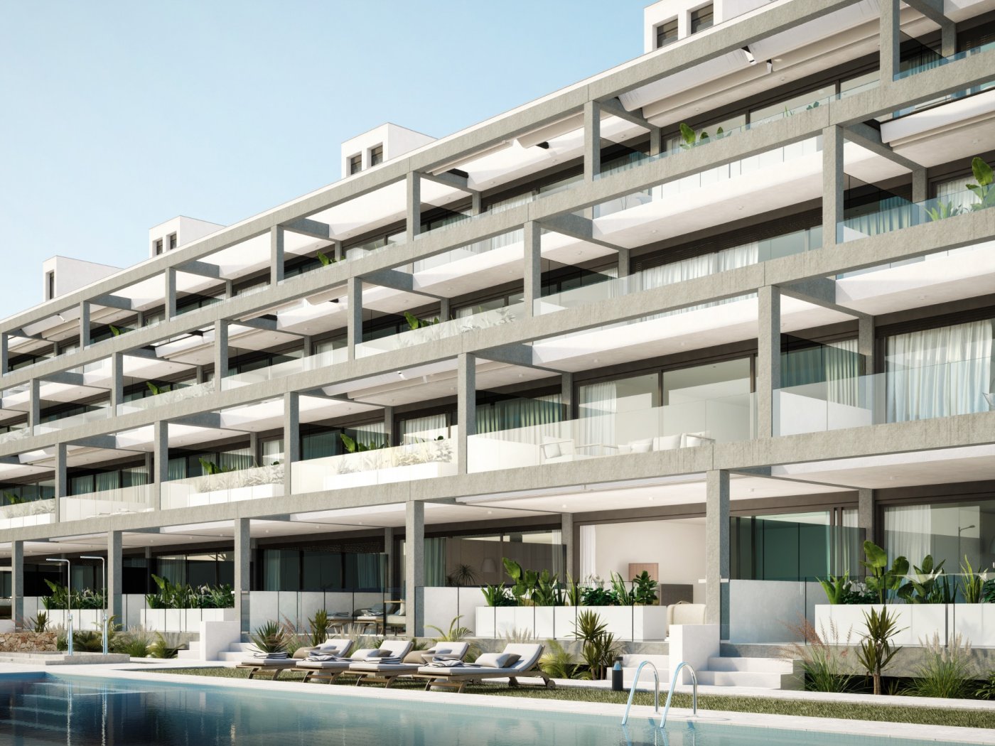 COMPLEJO RESIDENCIAL DE OBRA NUEVA EN MAR DE CRISTAL Moderno complejo residencial de apartamentos y áticos de nueva construcción situado muy cerca del paseo marítimo y de las largas y bonitas pla...
