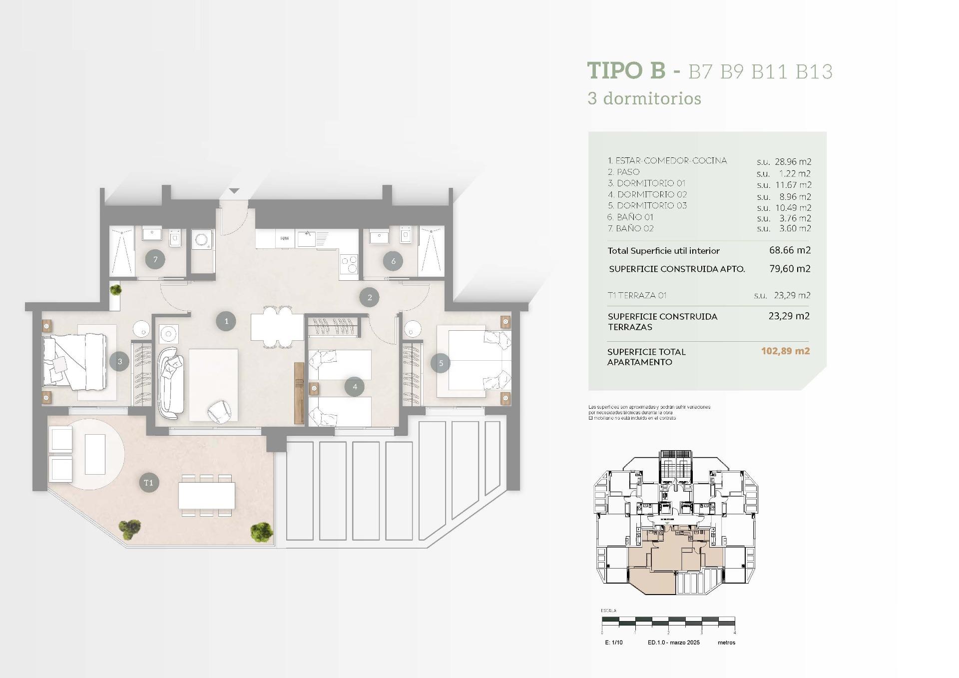 Apartamentos de nueva construcción en venta en Calpe, a 200 metros de la playa del Arenal