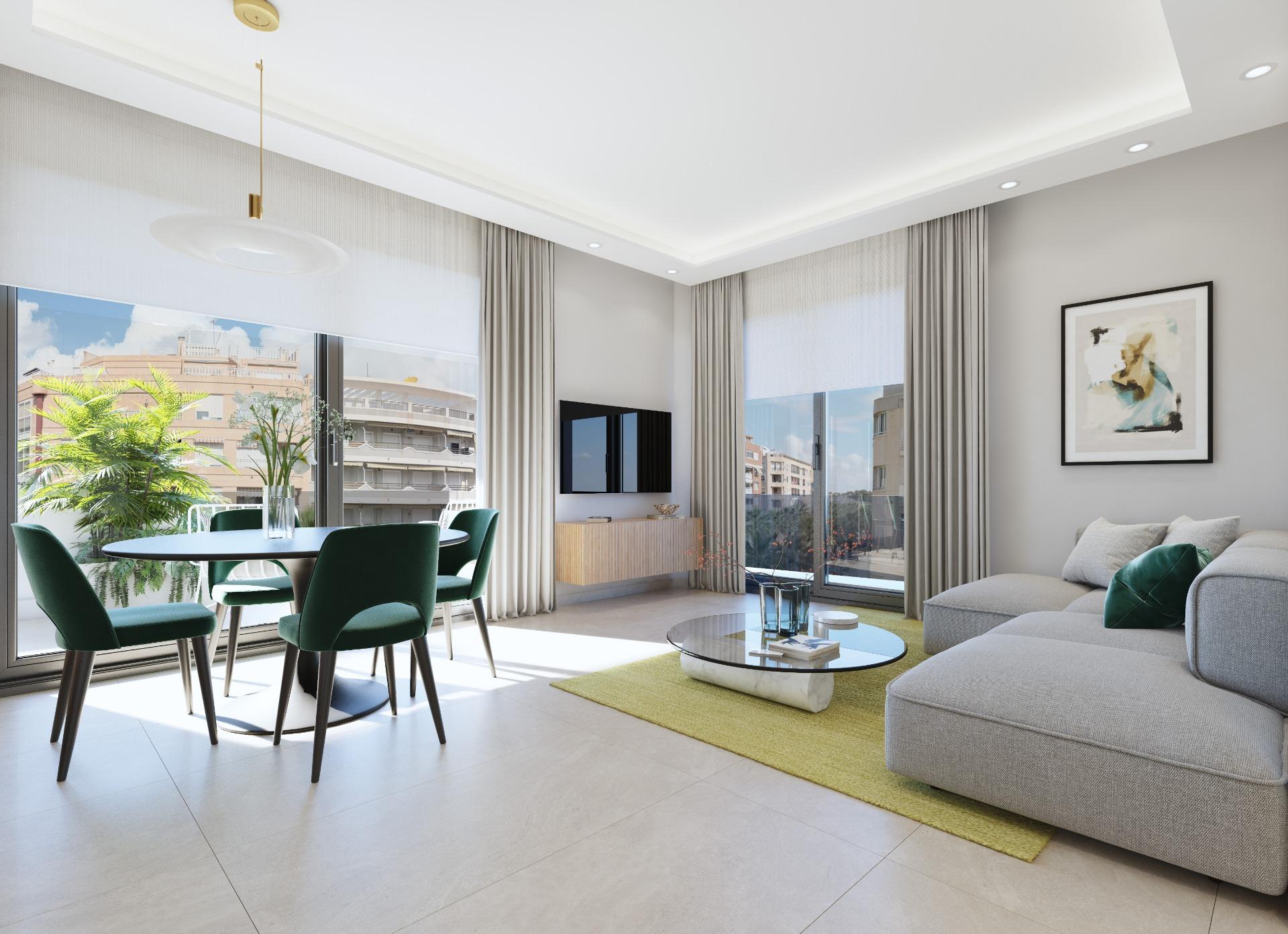 RESIDENCIAL DE OBRA NUEVA EN GUARDAMAR DEL SEGURA Residencial de obra nueva de apartamentos y áticos en Guardamar del Segura. Este destacado edificio es la elección perfecta gracias a su proximid...