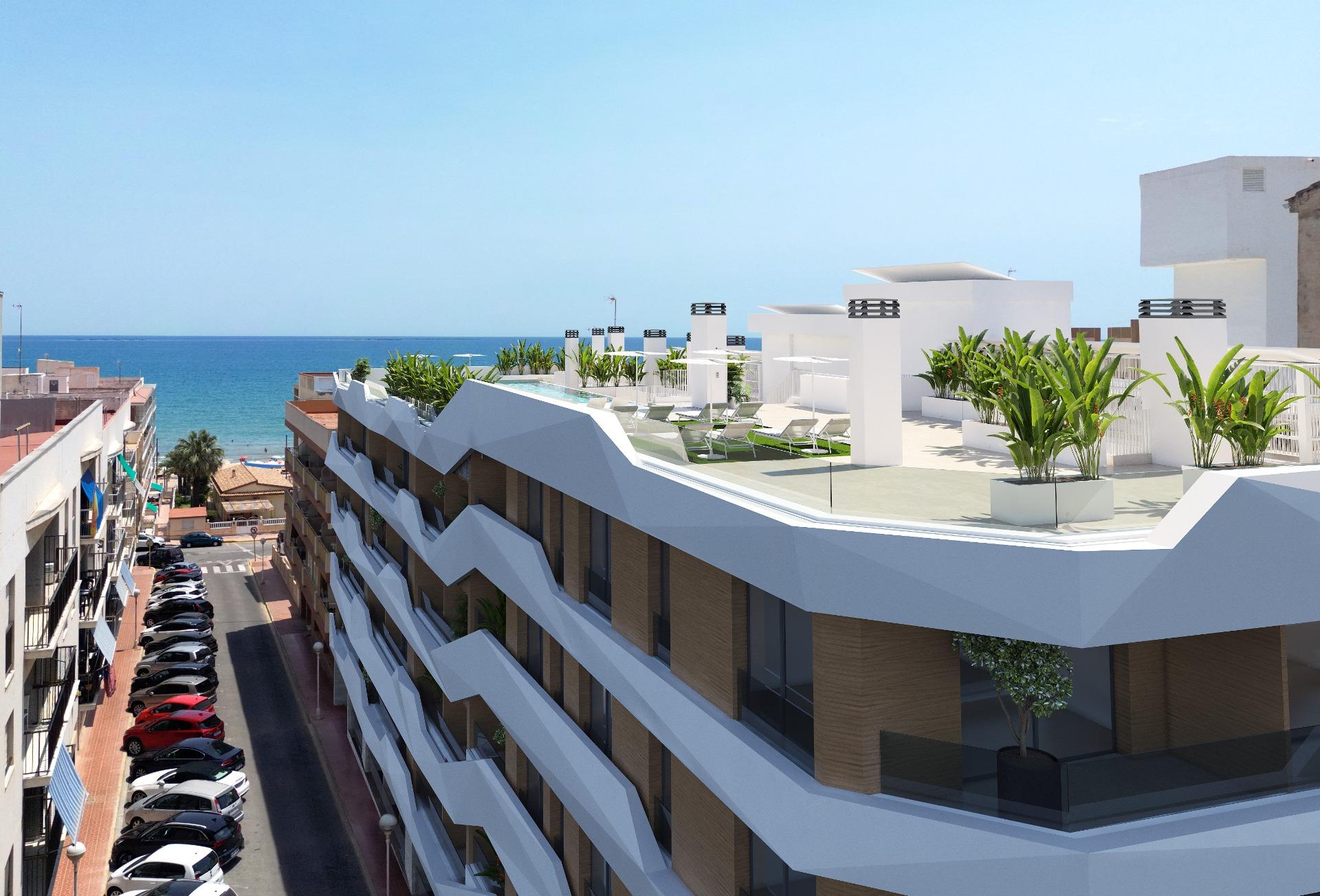 RESIDENCIAL DE OBRA NUEVA EN GUARDAMAR DEL SEGURA Residencial de obra nueva de apartamentos y áticos en Guardamar del Segura. Este destacado edificio es la elección perfecta gracias a su proximid...