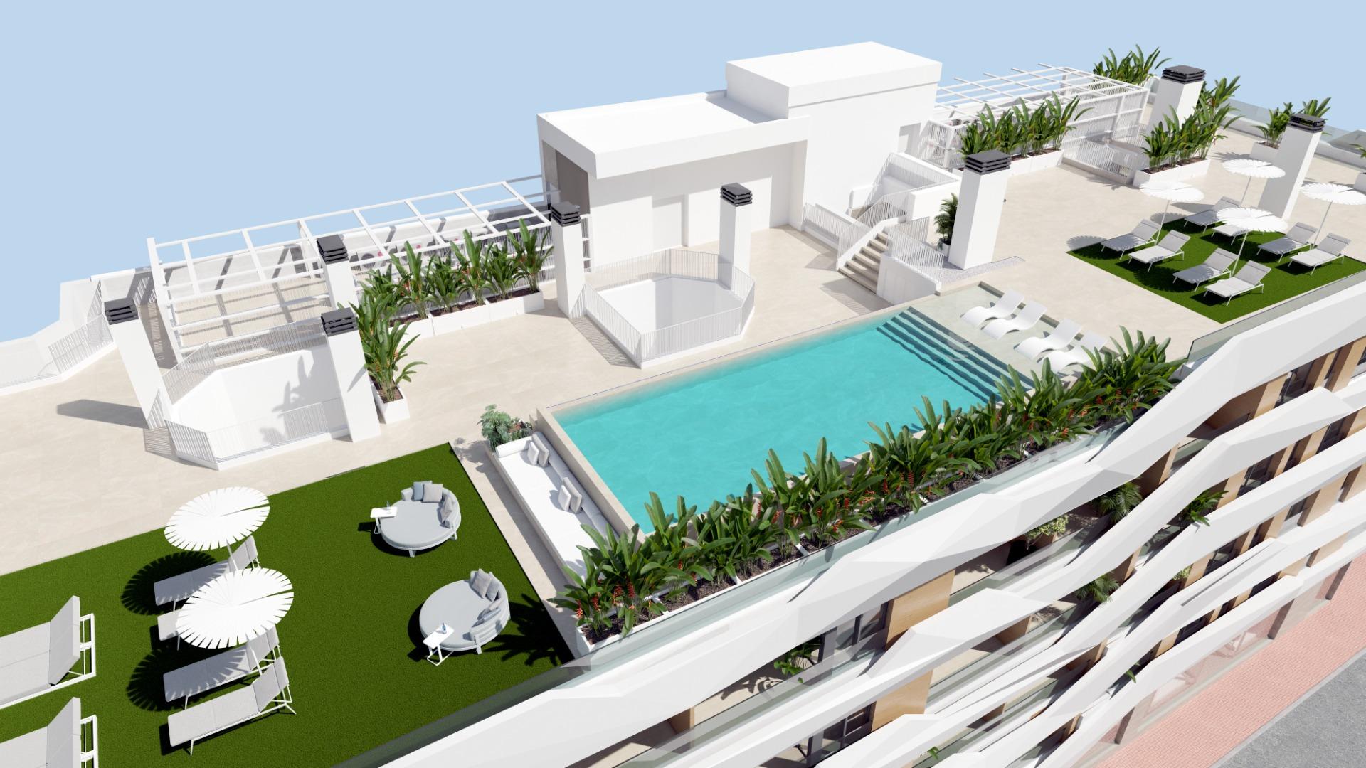 RESIDENCIAL DE OBRA NUEVA EN GUARDAMAR DEL SEGURA Residencial de obra nueva de apartamentos y áticos en Guardamar del Segura. Este destacado edificio es la elección perfecta gracias a su proximid...