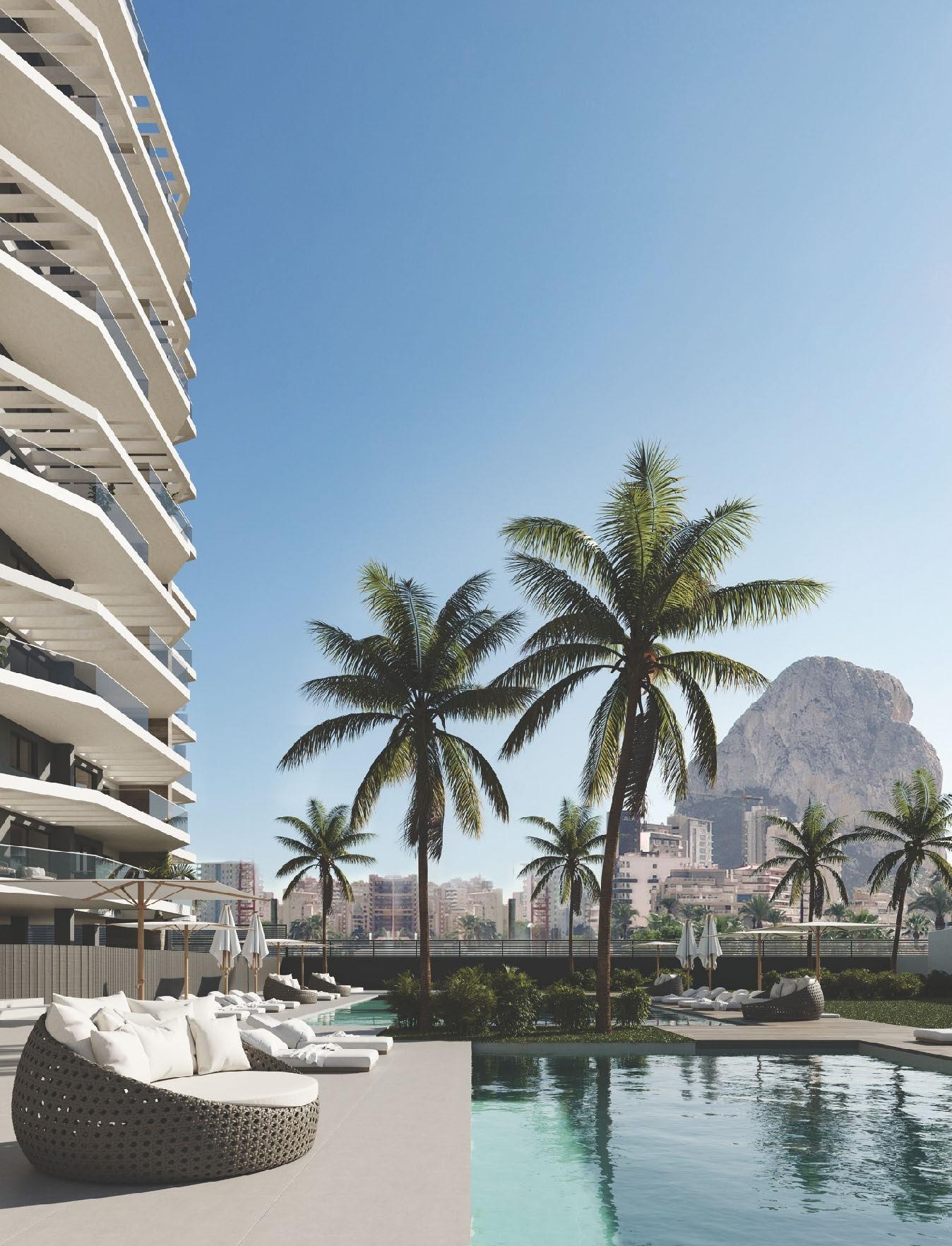 APARTAMENTOS DE OBRA NUEVA EN CALPE Complejo residencial de obra nueva de apartamentos de 2 y 3 dormitorios con amplias terrazas en Calpe. Dos torres de 12 plantas con preciosos apartamentos con...