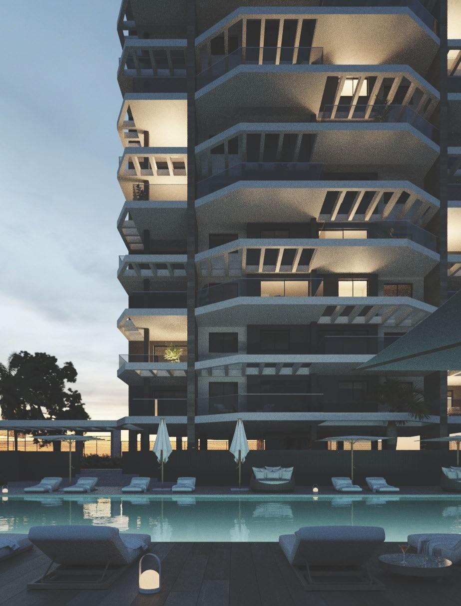 APARTAMENTOS DE OBRA NUEVA EN CALPE Complejo residencial de obra nueva de apartamentos de 2 y 3 dormitorios con amplias terrazas en Calpe. Dos torres de 12 plantas con preciosos apartamentos con...