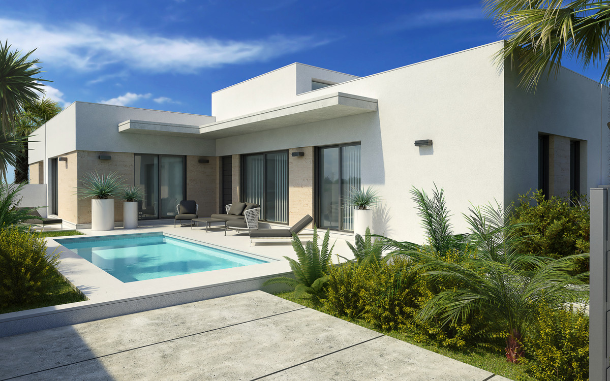 Imagen de Exclusiva Villa de Un Nivel con Piscina en Daya Nueva