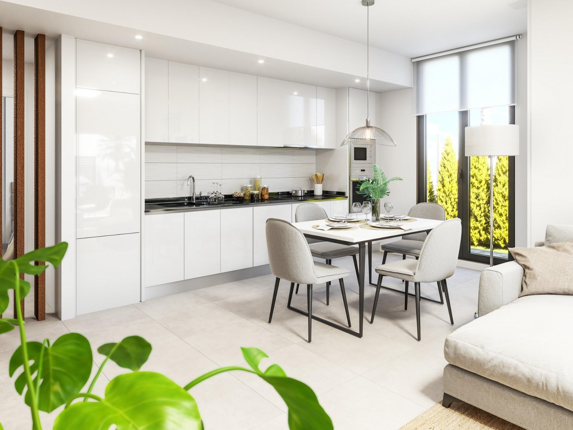 Villas de nueva construcción en Vera Playa, Almería: viviendas modernas cerca del mar Vida contemporánea en Pueblo Salinas, a solo 2 km de la playa Presentamos una impresionante nueva promoción r...