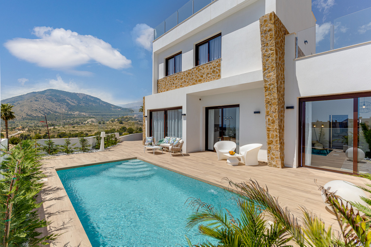 Imagen de Finestrat: Villa Moderna con Piscina y Vistas Espectaculares