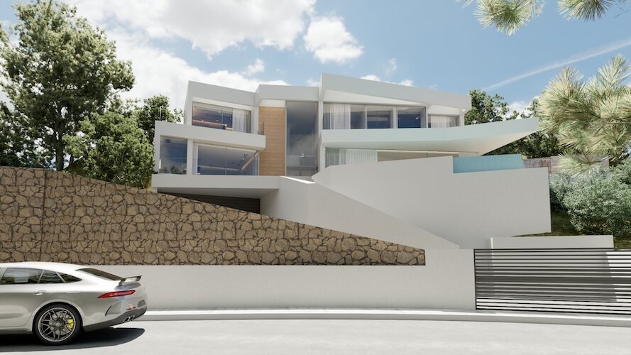 VILLA DE LUJO DE OBRA NUEVA EN ALTEA HILLS