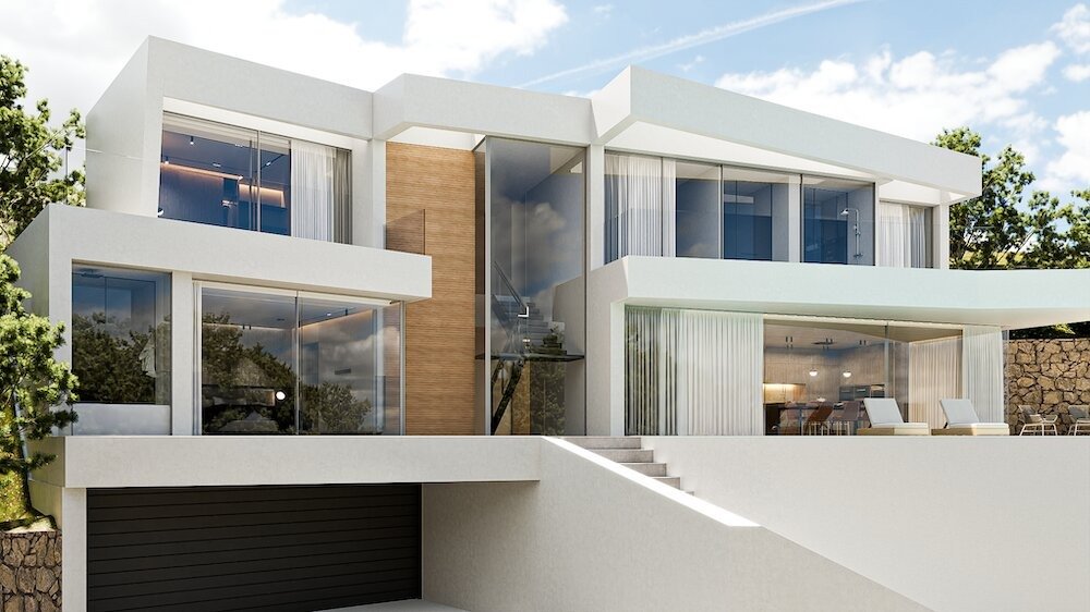 VILLA DE LUJO DE OBRA NUEVA EN ALTEA HILLS