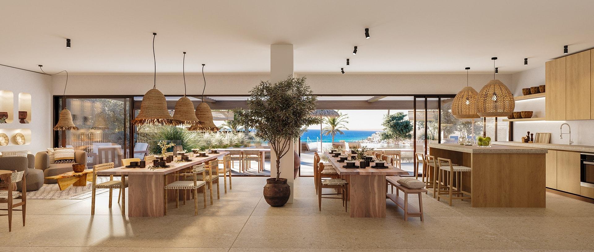 Apartamentos y áticos de nueva construcción frente al mar en venta en Macenas, AlmeríaVida moderna en la costa en un complejo cerrado junto al MediterráneoDescubra una nueva urbani...