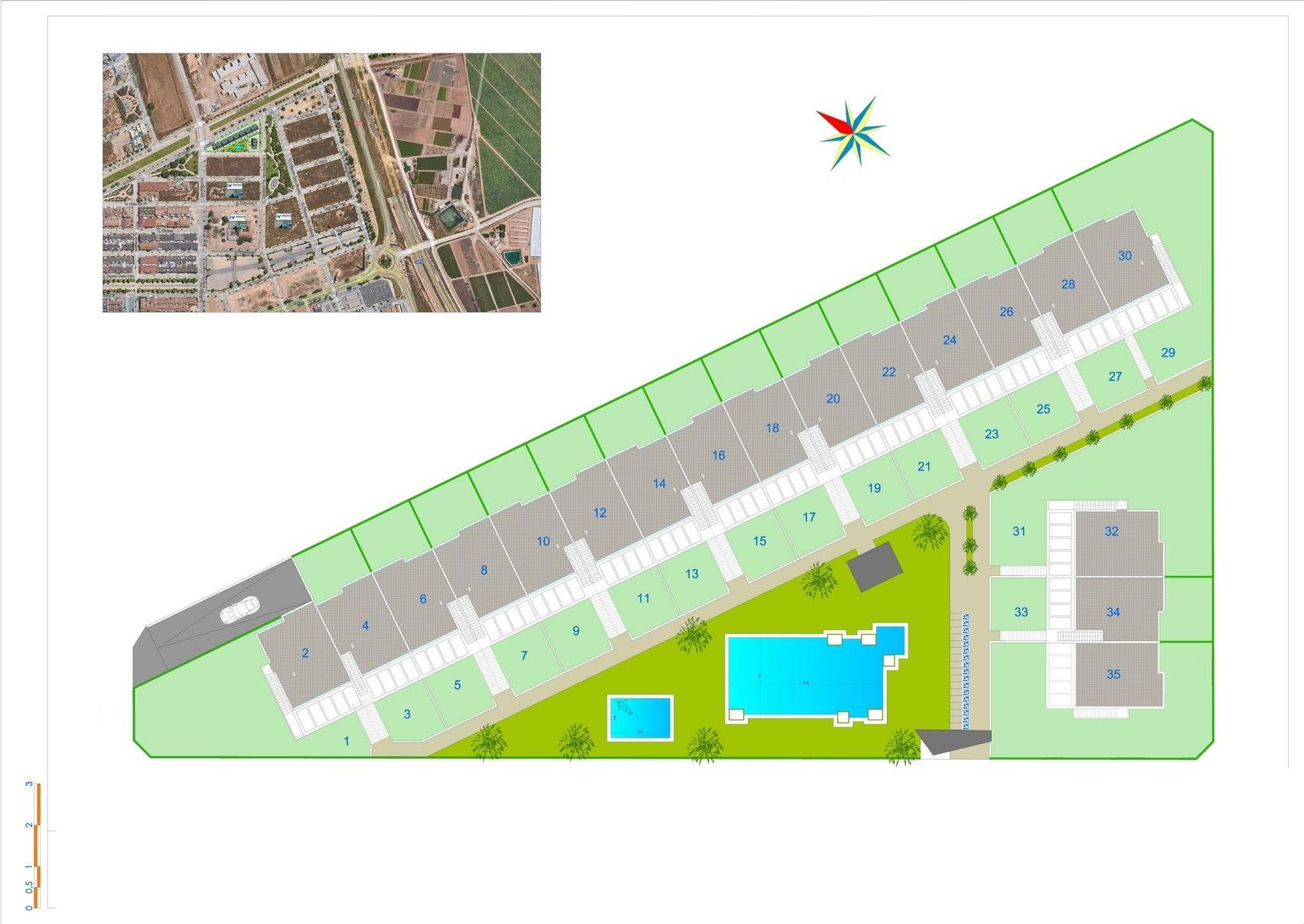 Bungalows de obra nueva en Pilar de la HoradadaViviendas modernas cerca de la playaDescubra este exclusivo complejo residencial de nueva construcción en Pilar de la Horadada, que o...