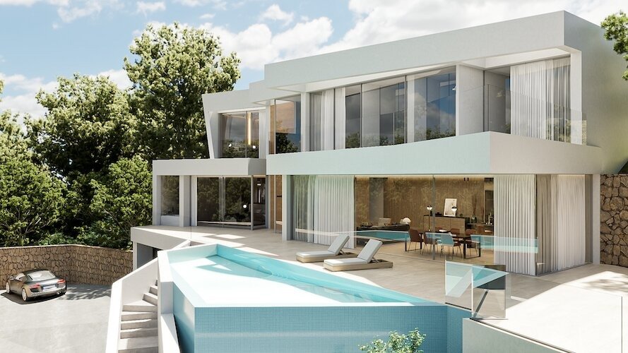 VILLA DE LUJO DE OBRA NUEVA EN ALTEA HILLS