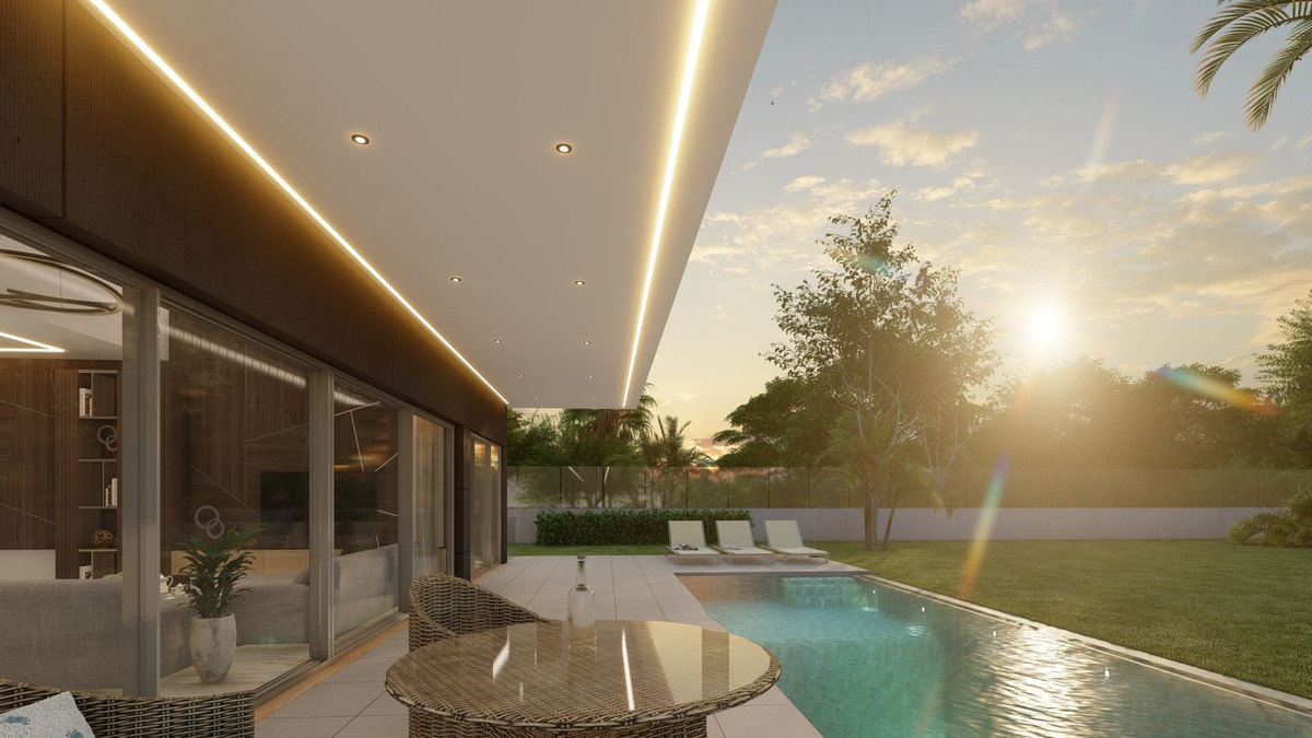 Nueva Promoción: Precios desde 1,575,000 € hasta 1,575,000 €. [Habitaciones: 3 - 3] [Baños: 3 - 3] [Construidos: 243.00 m2 - 243.00 m2] Villa con vistas panorámicas al mar está situada en Benalmá...