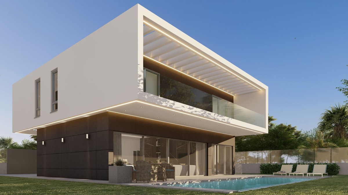 Nueva Promoción: Precios desde 1,575,000 € hasta 1,575,000 €. [Habitaciones: 3 - 3] [Baños: 3 - 3] [Construidos: 243.00 m2 - 243.00 m2] Villa con vistas panorámicas al mar está situada en Benalmá...
