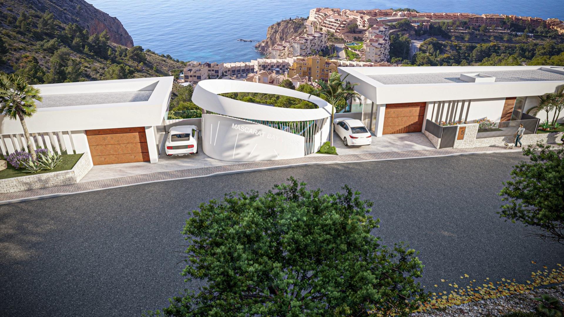 Apartamentos y villas de lujo frente al mar en Mascarat, Calpe: la vida mediterránea redefinida