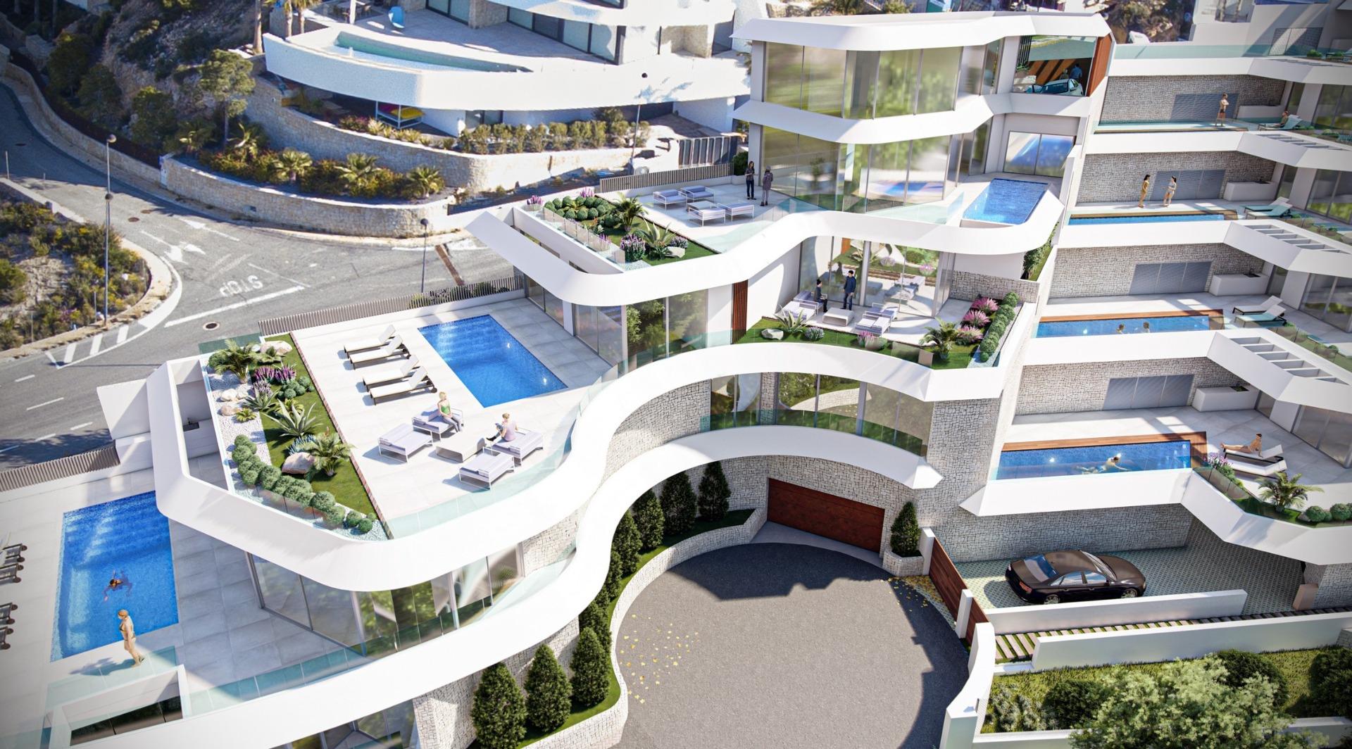 Apartamentos y villas de lujo frente al mar en Mascarat, Calpe: la vida mediterránea redefinida
