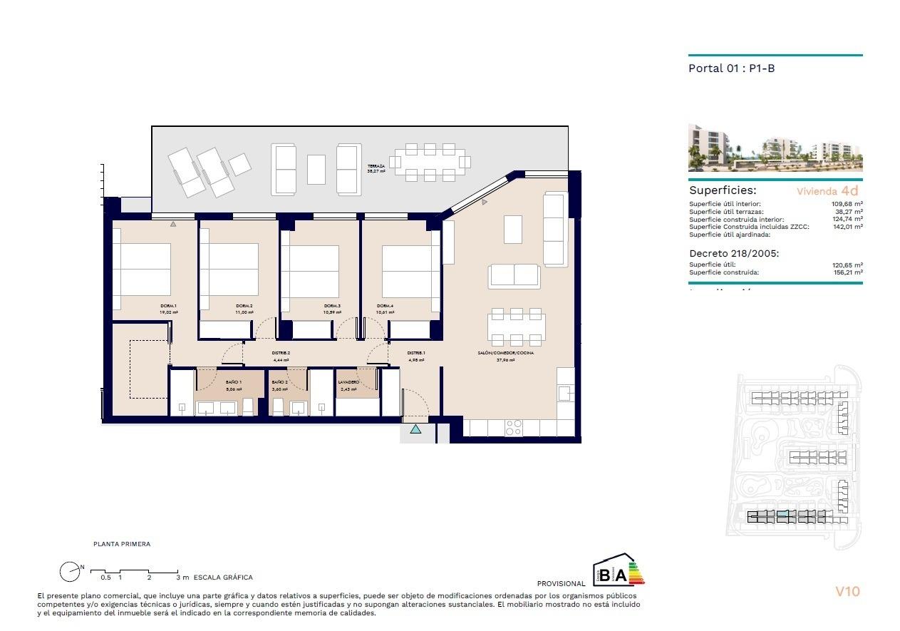 COMPLEJO RESIDENCIAL DE OBRA NUEVA EN ALMERIMAR
