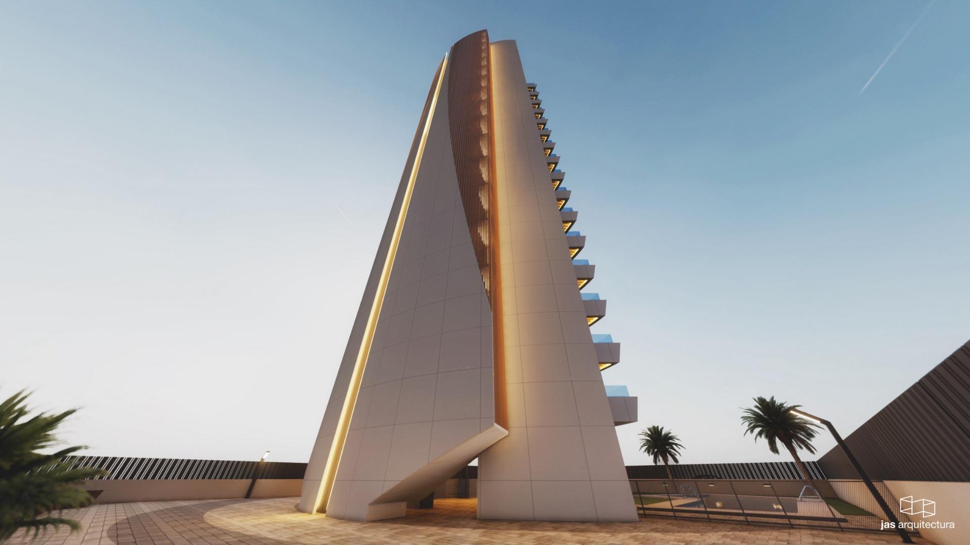 Apartamentos de lujo de nueva construcción en venta en Calpe, cerca de la playa
