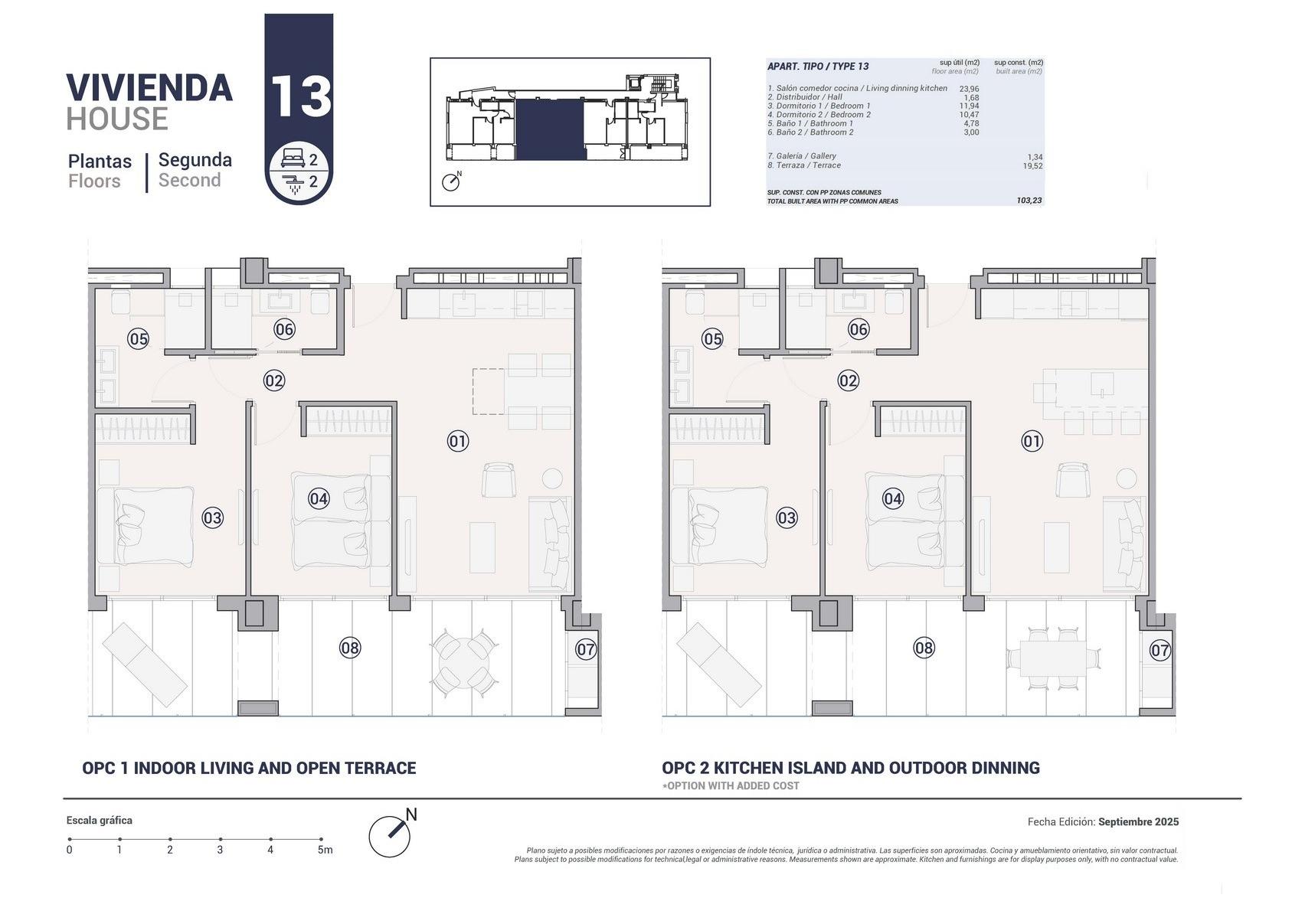 Apartamento en Venta en Villajoyosa, Apartamentos de lujo en Villajoyosa, Alicante. Vistas al mar Mediterráneo, Costa Blanca. 2 hab, 2 baños. ¡Vive el lujo mediterráneo!