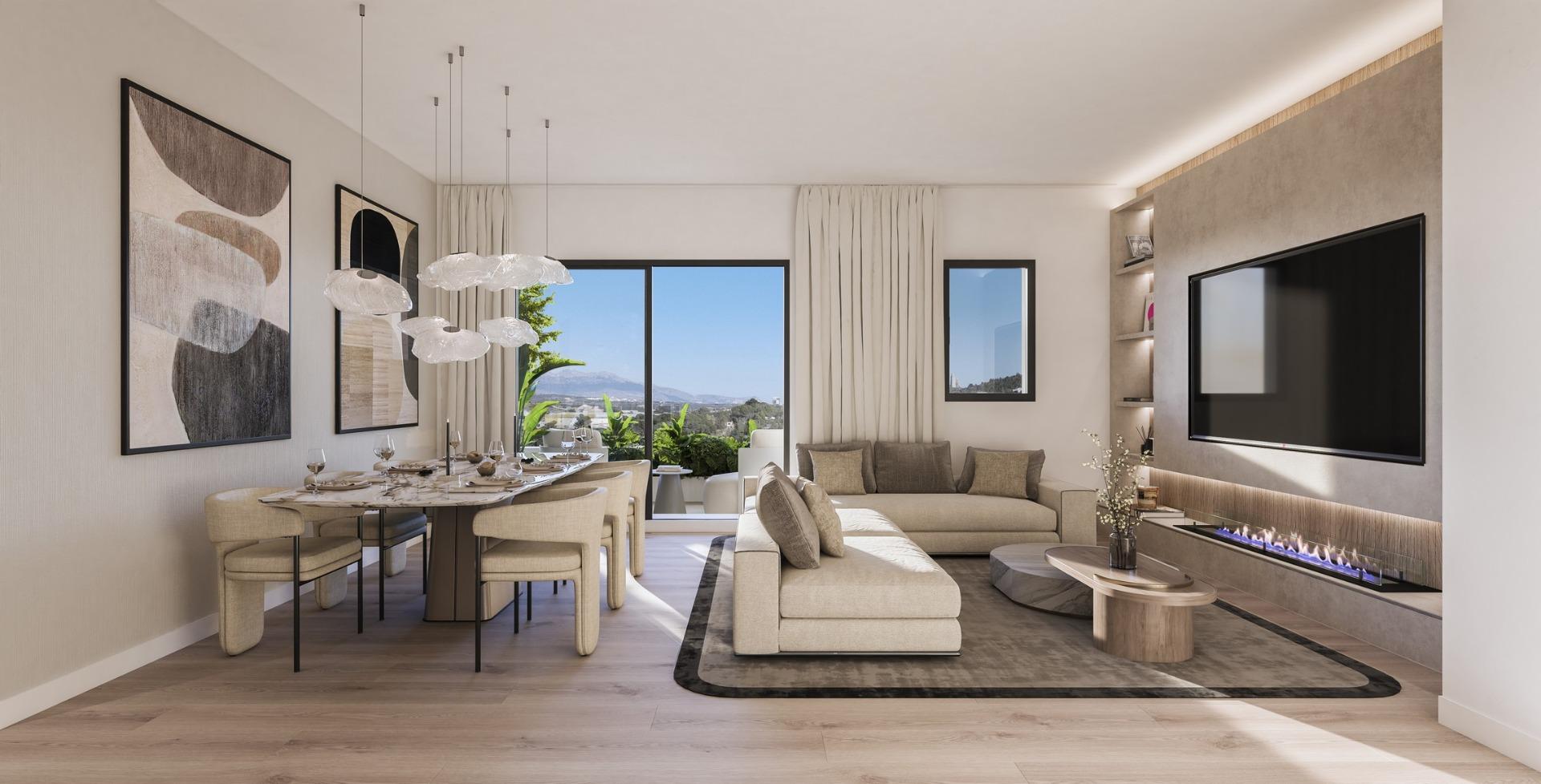 Resort de lujo en Villajoyosa - Un paraíso junto al mar, Apartamento de lujo en venta en Villajoyosa, Costa Blanca. 3 hab, 2 baños, vistas al mar. Vive el sueño en Alicante.