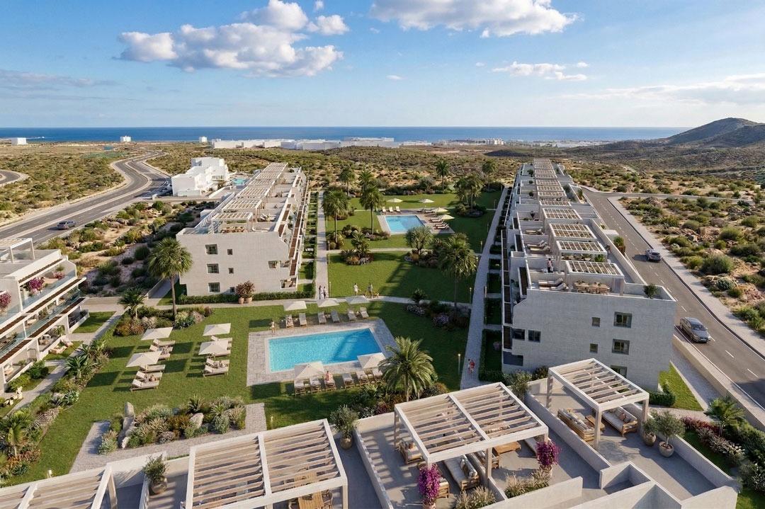 Ático en Venta en Vera, Ático obra nueva en Vera, Almería. 3 hab, 2 baños. A pasos de Vera Playa. Vistas al mar. Vive el Mediterráneo.