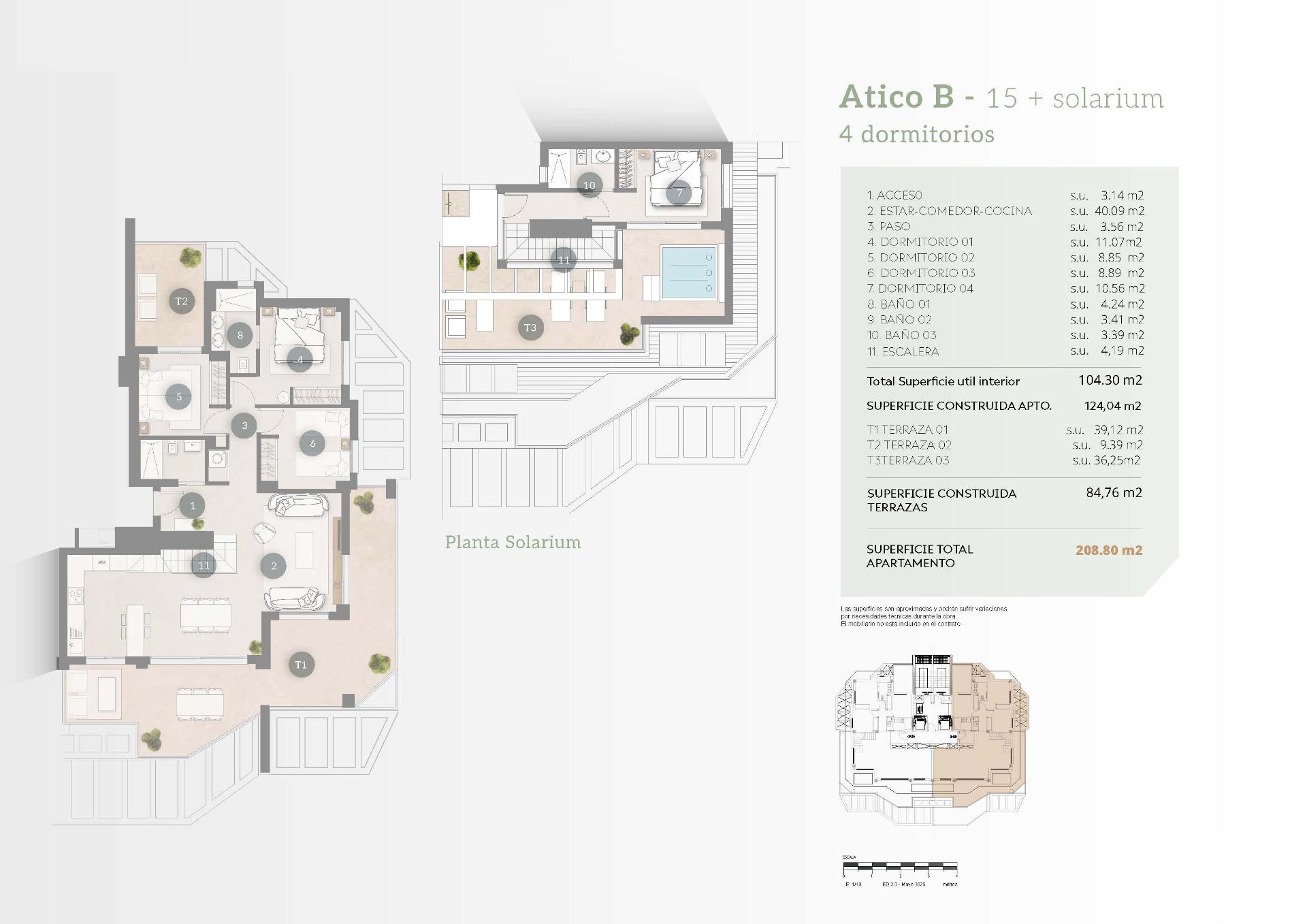 Apartamentos de nueva construcción en venta en Calpe, a 200 metros de la playa del Arenal