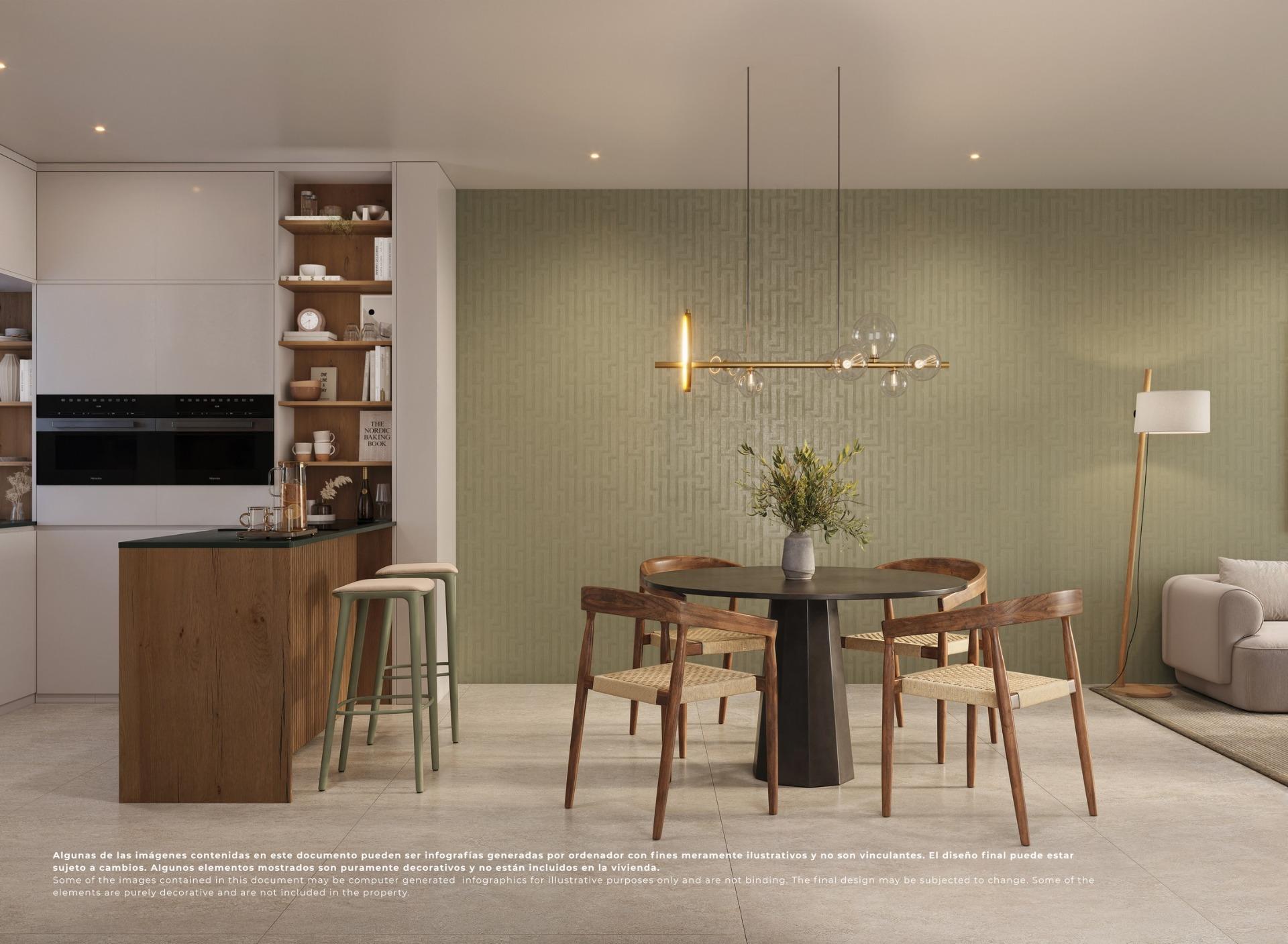 Apartamentos de lujo en primera línea de golf en El Valle Golf Resort, Murcia, Exclusivo ático de lujo 2 hab/2 baños en El Valle Golf Resort, Murcia. Primera línea de golf, solárium privado y vistas panorámicas. ¡Vive el sueño mediterráneo