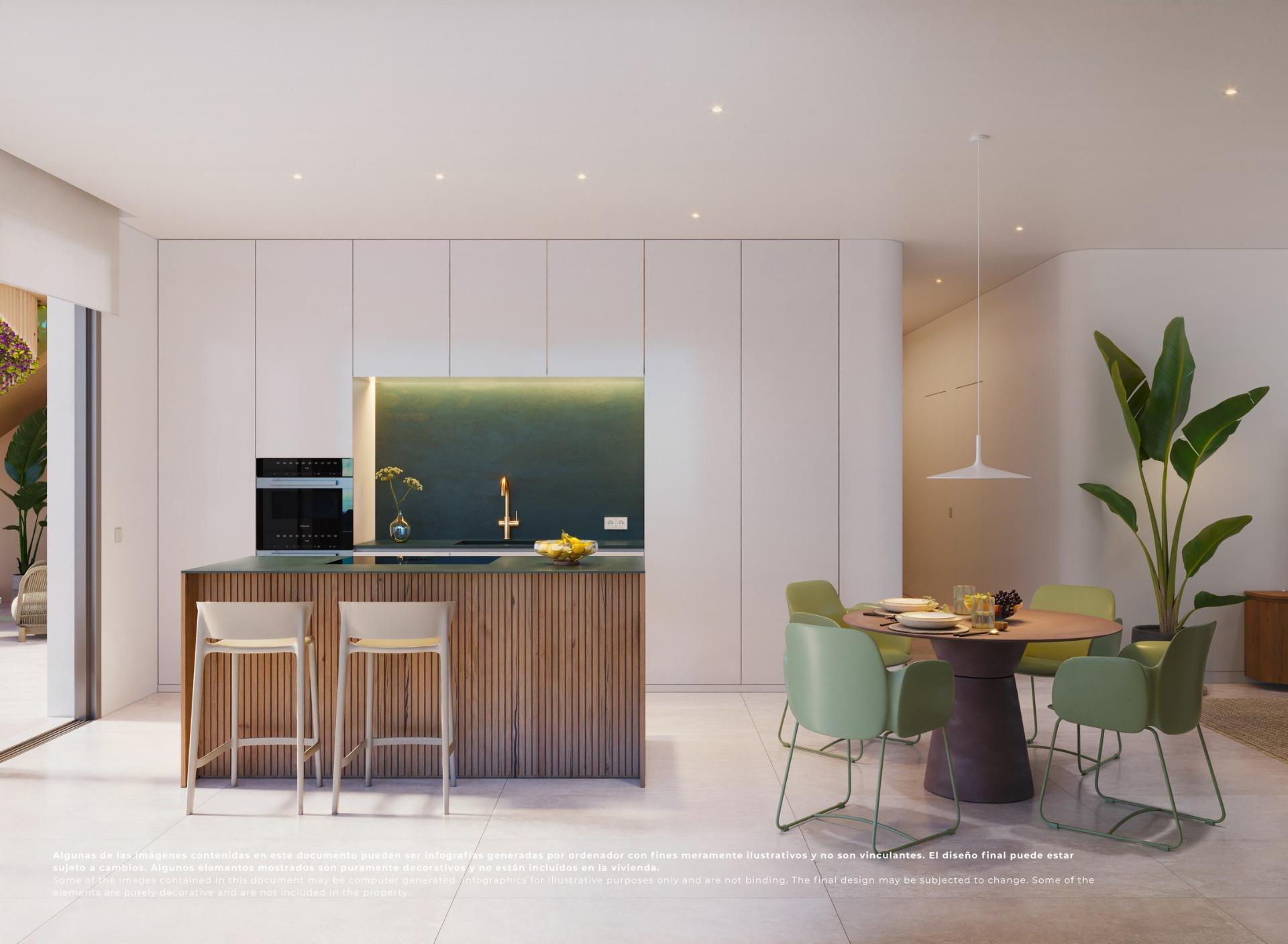 Apartamentos de lujo en primera línea de golf en El Valle Golf Resort, Murcia, Exclusivo ático de lujo 2 hab/2 baños en El Valle Golf Resort, Murcia. Primera línea de golf, solárium privado y vistas panorámicas. ¡Vive el sueño mediterráneo