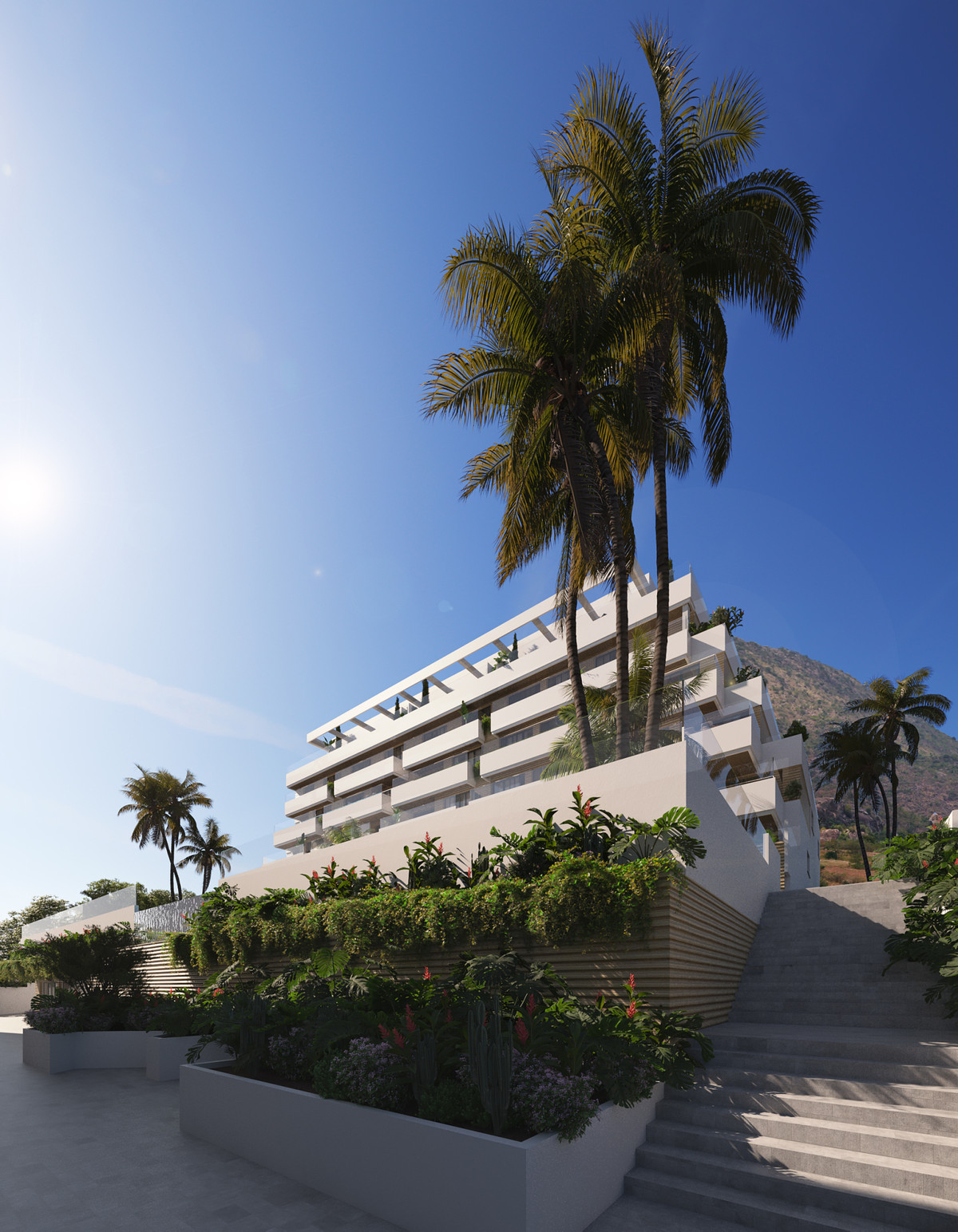 Torremolinos: Lujo Mediterráneo con Vistas Únicas, Descubre Living Garden en Torremolinos: apartamentos de lujo con 3 dormitorios y 2 baños. Disfruta de vistas al mar, piscina infinity, gimnasio y coworking. Tu