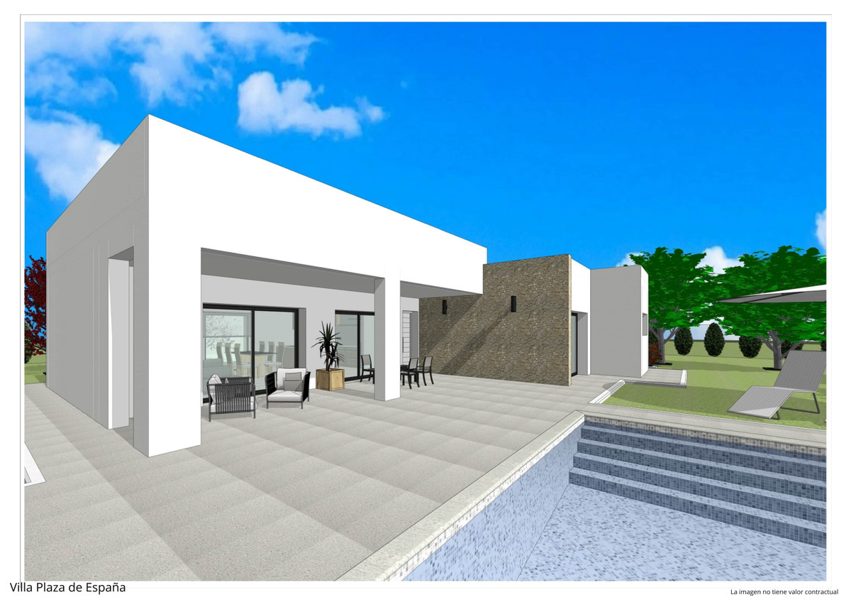 Elche: Villa de Lujo Sostenible. Tu Oasis Mediterráneo., Villa de lujo en Elche, Alicante. Diseño vanguardista, 4 hab, 2 baños. Sostenible: paneles solares, depuradora. Piscina, barbacoa, garaje. Personaliza tu hogar