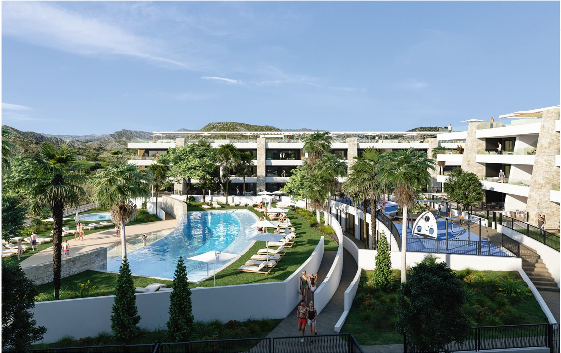 Monforte del Cid: Tu Oasis Moderno con Golf y Playa, Descubre apartamentos de nueva construcción en Monforte del Cid, Alicante. A 20 min del aeropuerto, cerca de playas y golf. Disfruta piscina, fitness y parking.