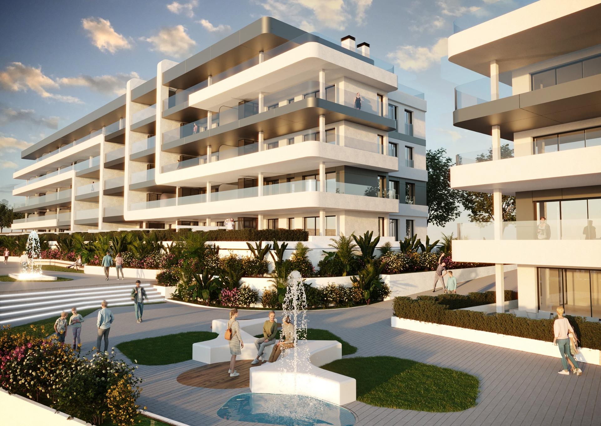 COMPLEJO RESIDENCIAL DE OBRA NUEVA CERCA DE MUTXAMEL