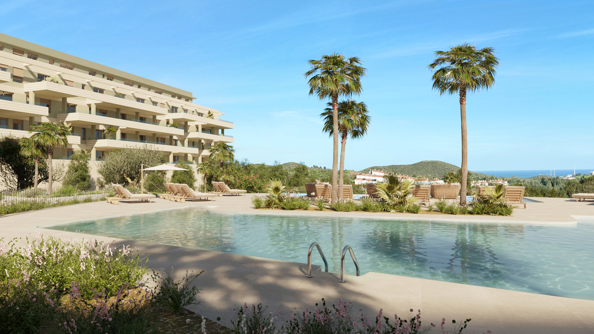 Mijas: Lujo y Bienestar en la Costa del Sol, Descubre tu apartamento de lujo en Mijas, Costa del Sol. Obra nueva con 2 dormitorios, terraza, garaje y espectaculares zonas comunes: piscinas, pádel, gimnasio