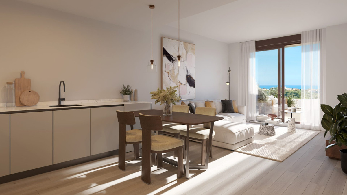 Mijas: Lujo y Bienestar en la Costa del Sol, Descubre tu apartamento de lujo en Mijas, Costa del Sol. Obra nueva con 2 dormitorios, terraza, garaje y espectaculares zonas comunes: piscinas, pádel, gimnasio
