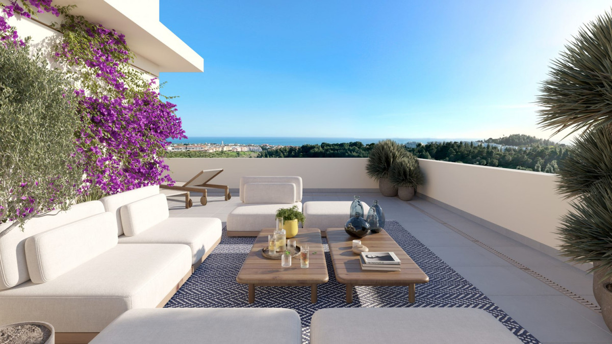 Mijas: Lujo y Bienestar en la Costa del Sol, Descubre tu apartamento de lujo en Mijas, Costa del Sol. Obra nueva con 2 dormitorios, terraza, garaje y espectaculares zonas comunes: piscinas, pádel, gimnasio