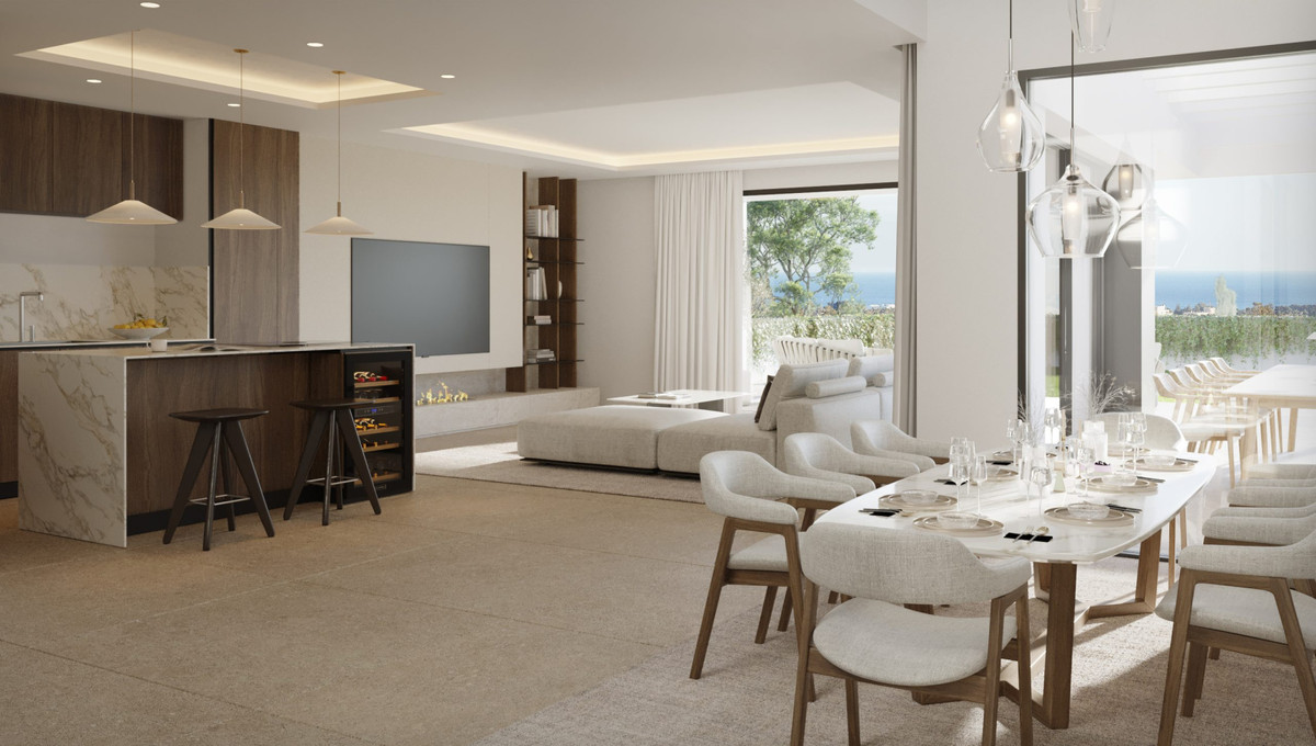 Mijas: Villa de Lujo con Vistas Mar y Montaña, Villas de lujo en Mijas, Málaga. 4 exclusivas villas independientes en Higuerón con vistas panorámicas al mar y montaña. Diseño moderno, piscina privada. ¡Vive