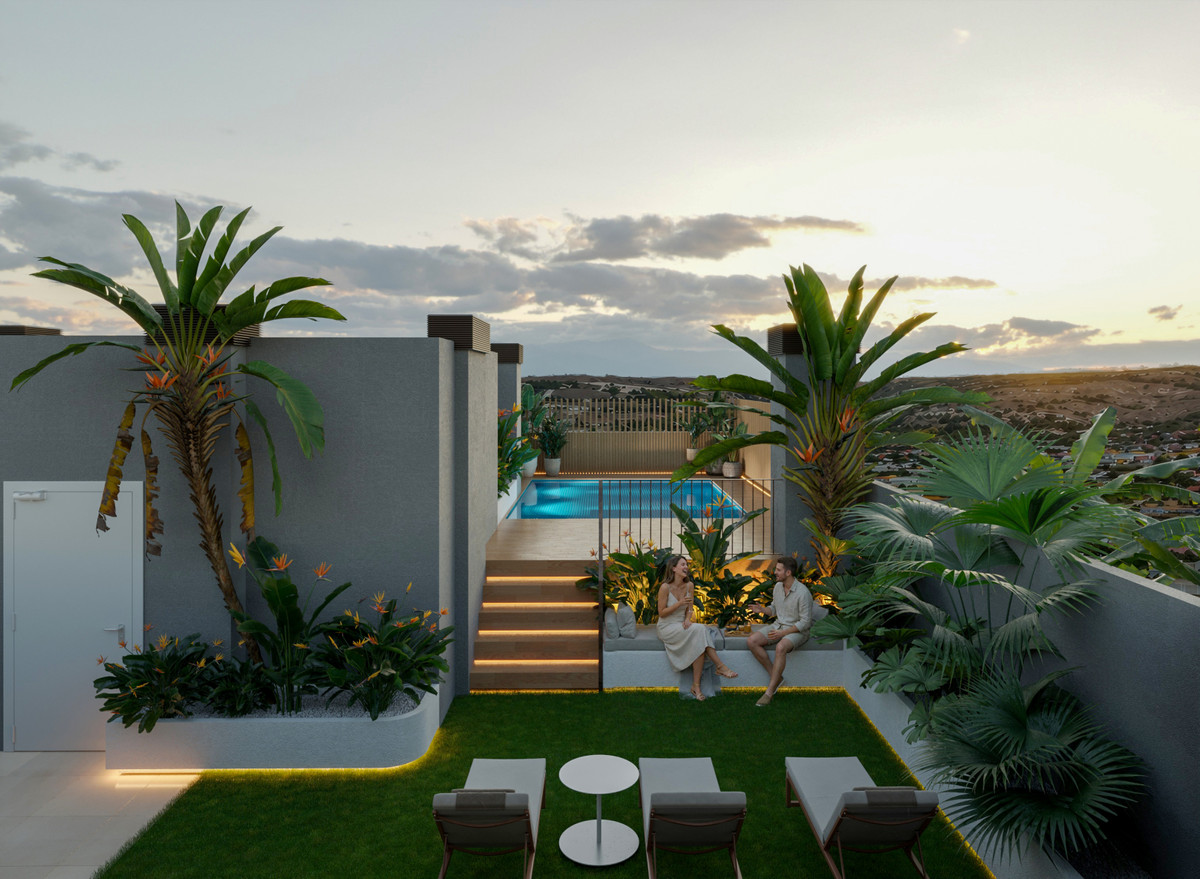 Santa Pola: Tu Oasis Moderno a Pasos de la Playa, Apartamentos de obra nueva en Santa Pola, Alicante. A pasos de la playa y a 15 min del aeropuerto. Disfruta de 2 dorm., 2 baños, terraza, piscina en azotea y ae