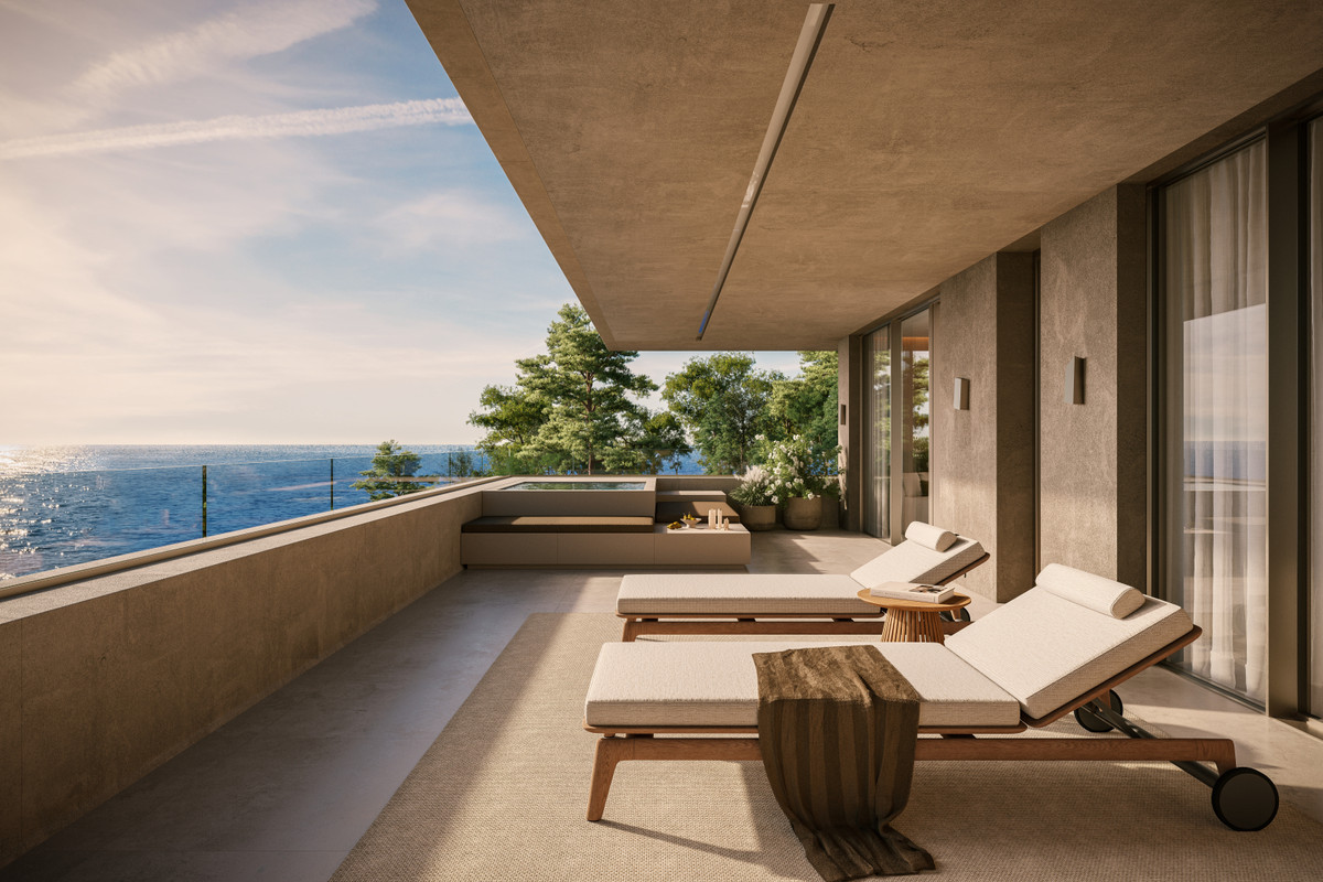 Rancho Domingo: Lujo Mediterráneo en Benalmádena, Descubre un apartamento de lujo 2 hab en Rancho Domingo, Benalmádena. Vistas al mar, diseño mediterráneo, privacidad. Cerca de playas, golf y Málaga.