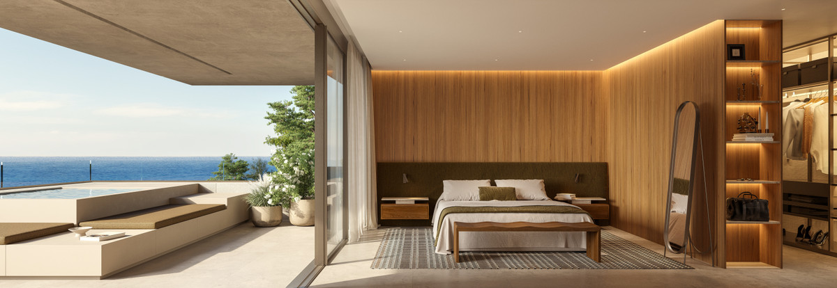 Rancho Domingo: Lujo Mediterráneo en Benalmádena, Descubre un apartamento de lujo 2 hab en Rancho Domingo, Benalmádena. Vistas al mar, diseño mediterráneo, privacidad. Cerca de playas, golf y Málaga.