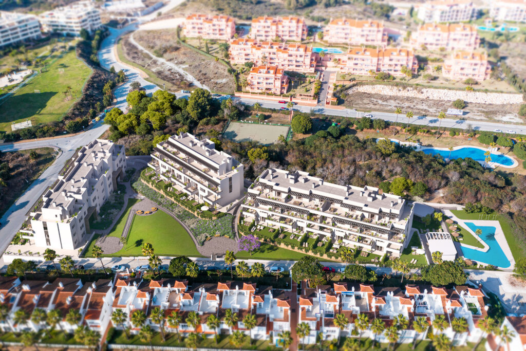 Mijas: Lujo Costero con Vistas al Mar y Playa, Apartamentos de lujo en La Cala de Mijas, Málaga. Vistas al mar, piscina, gimnasio y a 2 min de la playa. Invierte en tu paraíso en la Costa del Sol. Desde 495.