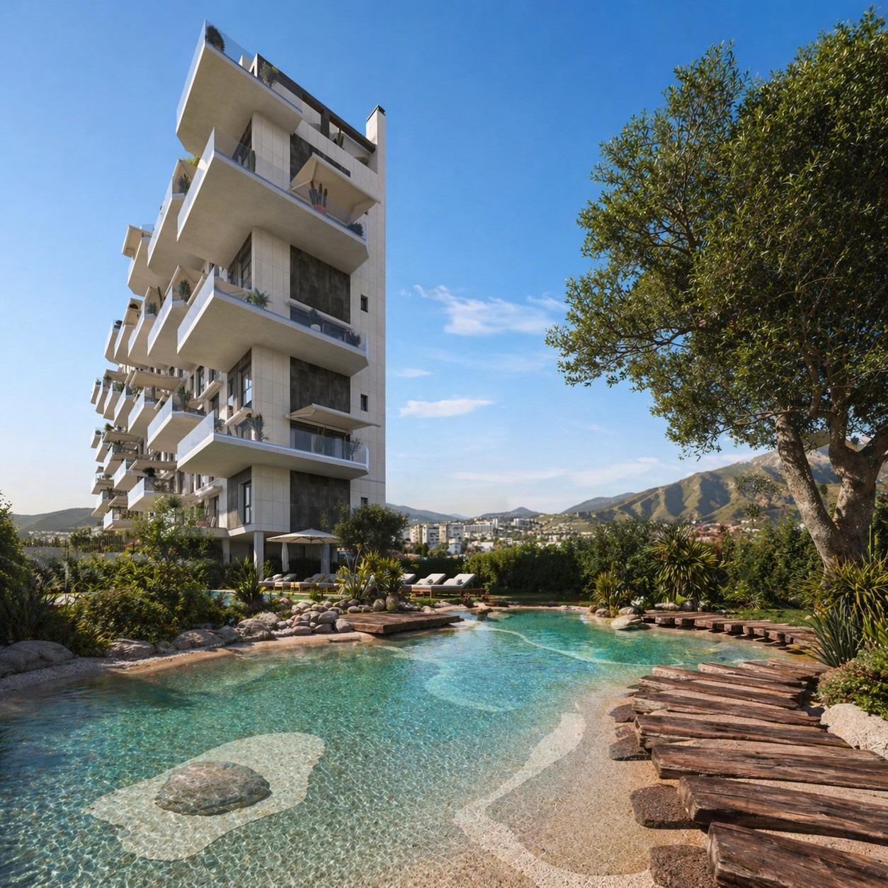 Apartamento en Venta en Villajoyosa, Apartamentos obra nueva en Cala Finestrat, Alicante. Vive el Mediterráneo a pasos de la playa. 2 hab, 2 baños. Inversión y estilo de vida.