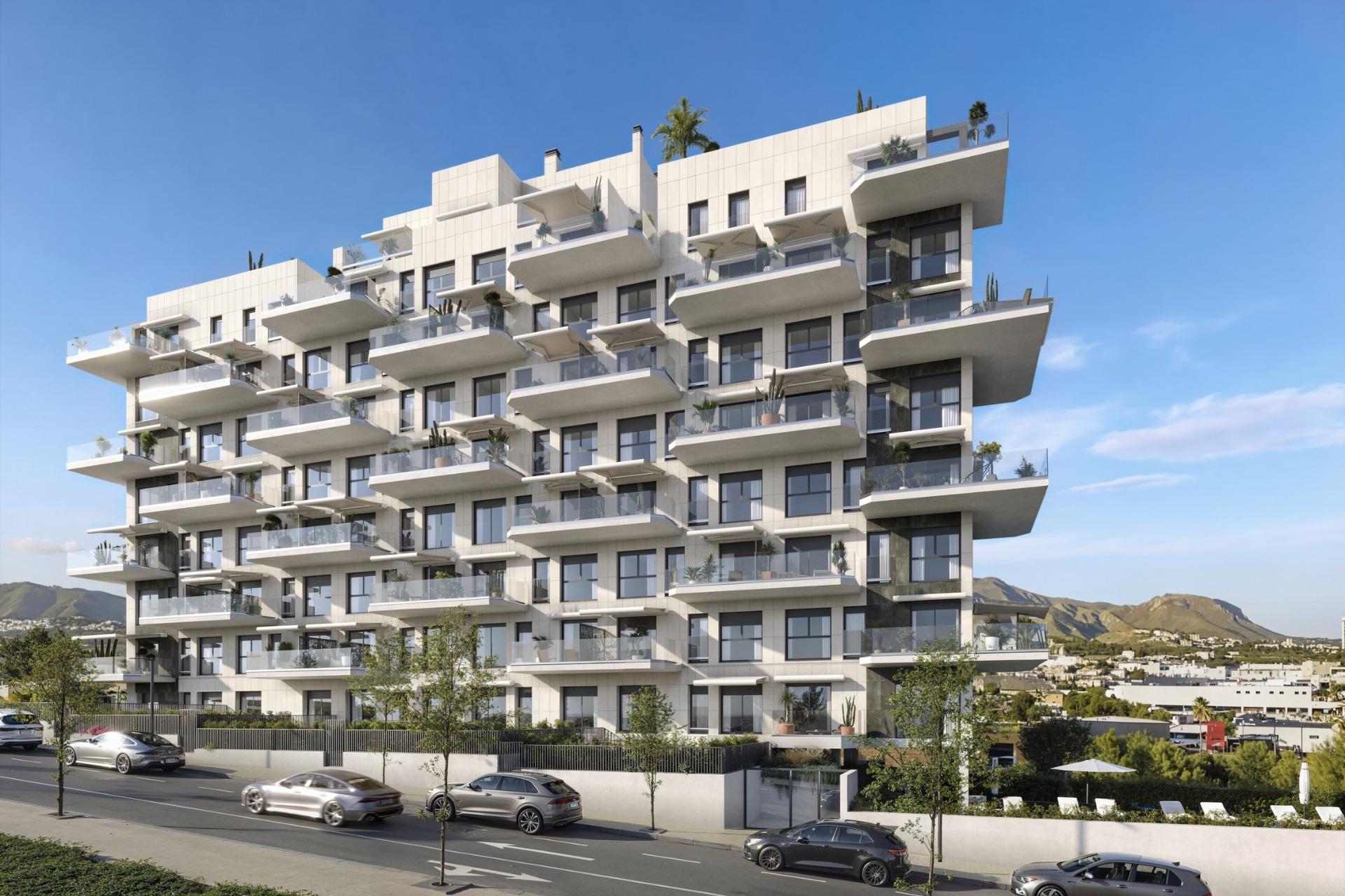 Apartamento en Venta en Villajoyosa, Apartamentos obra nueva en Cala Finestrat, Alicante. Vive el Mediterráneo a pasos de la playa. 2 hab, 2 baños. Inversión y estilo de vida.