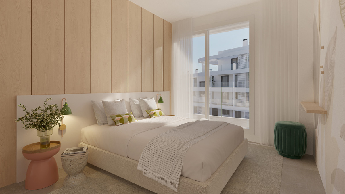 Estepona: Lujo Moderno y Vistas al Mar en la Costa, Descubre tu apartamento de lujo en Estepona, Costa del Sol. 3 dorm, 2 baños, diseño moderno, piscina, gimnasio y vistas. ¡Invierte en tu futuro desde 656.000€!