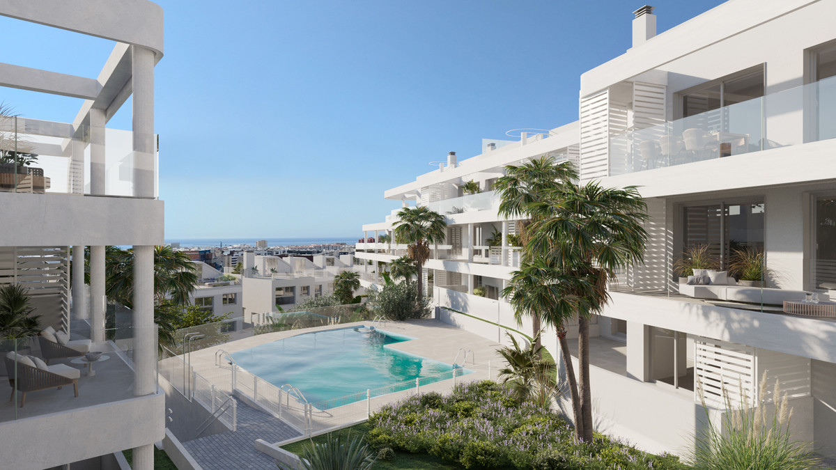 Estepona: Lujo Moderno y Vistas al Mar en la Costa, Descubre tu apartamento de lujo en Estepona, Costa del Sol. 3 dorm, 2 baños, diseño moderno, piscina, gimnasio y vistas. ¡Invierte en tu futuro desde 656.000€!