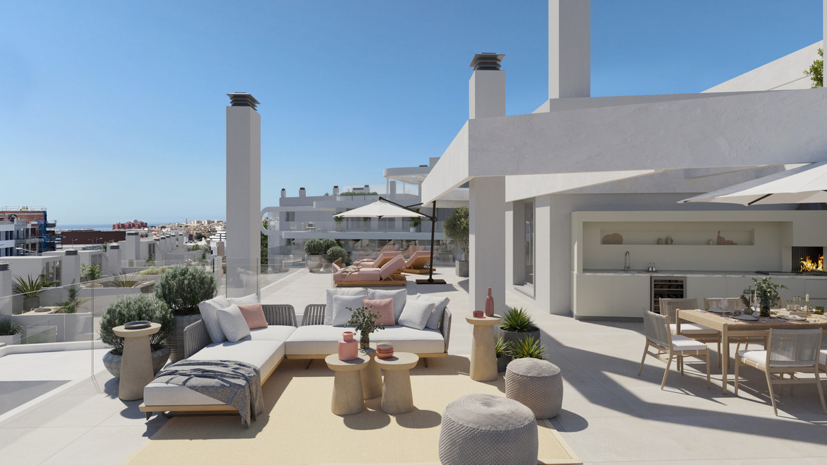 Estepona: Lujo Moderno y Vistas al Mar en la Costa, Descubre tu apartamento de lujo en Estepona, Costa del Sol. 3 dorm, 2 baños, diseño moderno, piscina, gimnasio y vistas. ¡Invierte en tu futuro desde 656.000€!