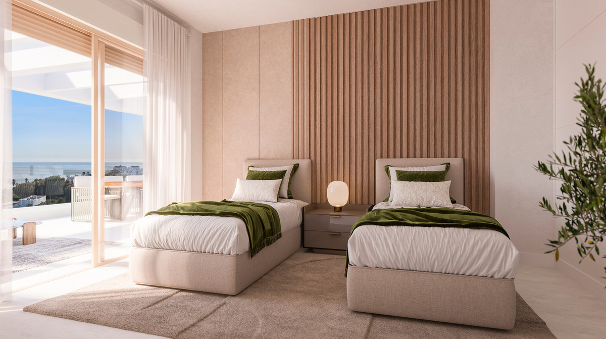 Estepona: Lujo, Vistas al Mar y Vida Mediterránea, Descubre un exclusivo apartamento de 2 dorm. en Estepona, Costa del Sol. Vistas al mar, diseño vanguardista y amplias terrazas. Lujo y vida mediterránea.