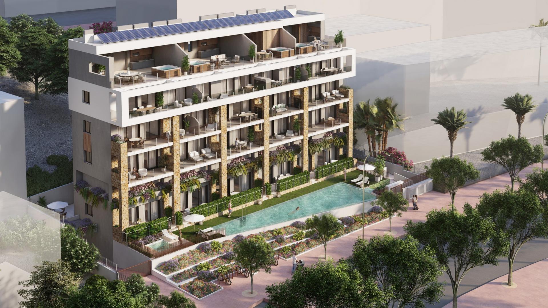 Apartamento en Venta en Villajoyosa, Apartamento de lujo en Villajoyosa, Alicante. Vistas al mar Mediterráneo, Costa Blanca Norte. Vive el paraíso y haz una inversión inteligente.