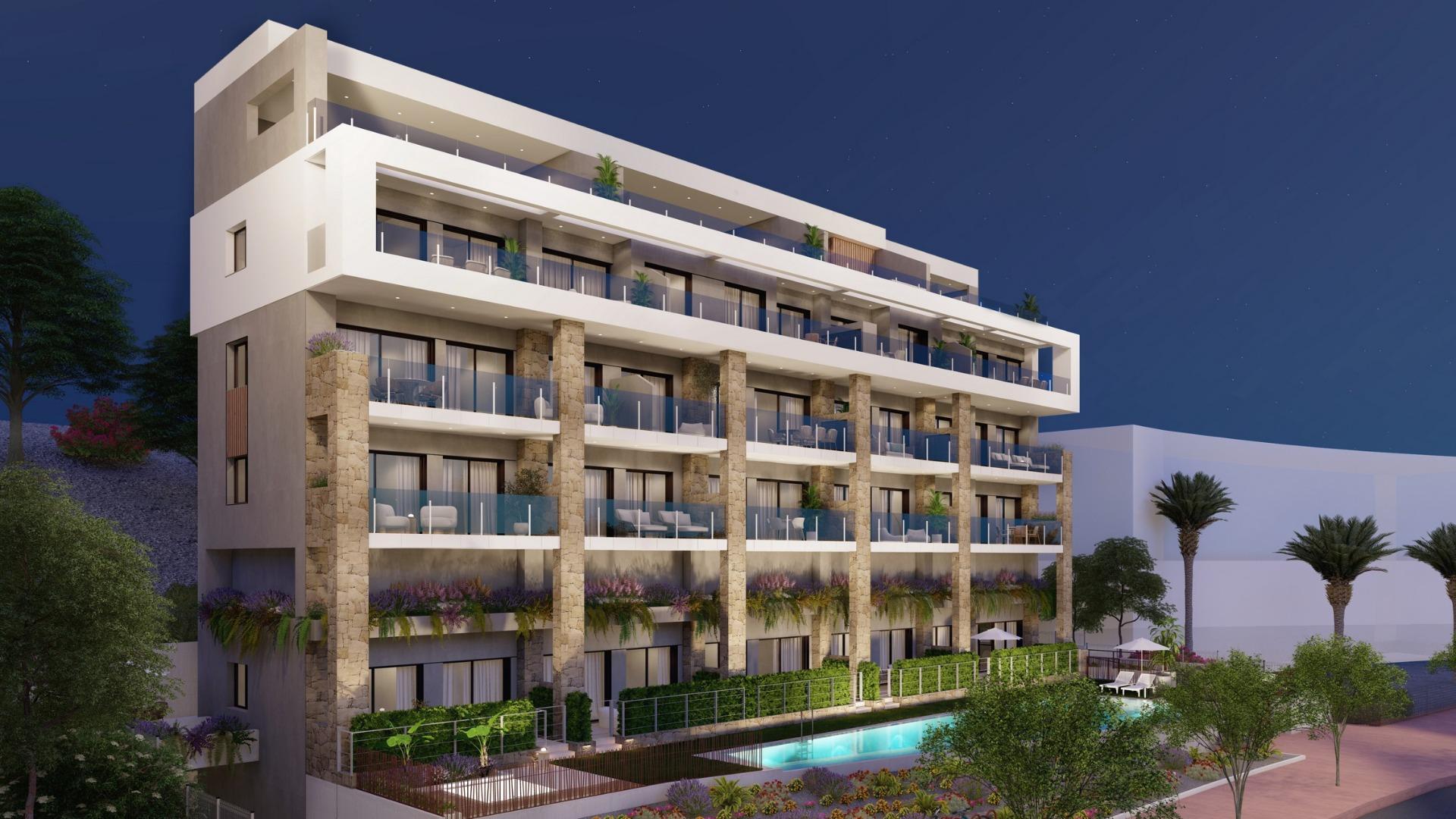 Apartamento en Venta en Villajoyosa, Apartamento de lujo en Villajoyosa, Alicante. Vistas al mar Mediterráneo, Costa Blanca Norte. Vive el paraíso y haz una inversión inteligente.