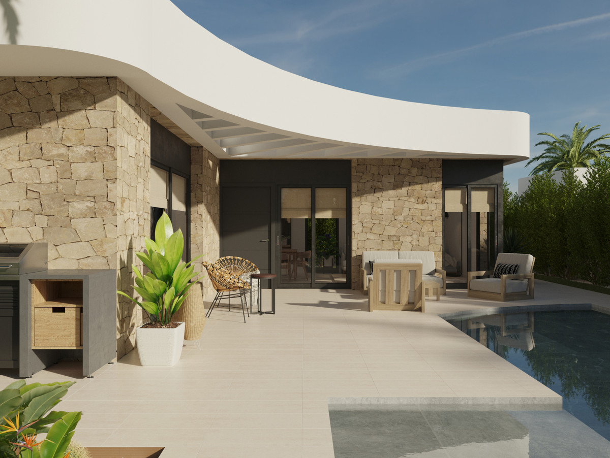 Villa de Lujo en Los Montesinos: Tu Oasis Mediterráneo, Descubra su villa soñada en Los Montesinos, Alicante. Disfrute de calidad, confort y eficiencia energética con piscina privada, solárium y un estilo de vida med